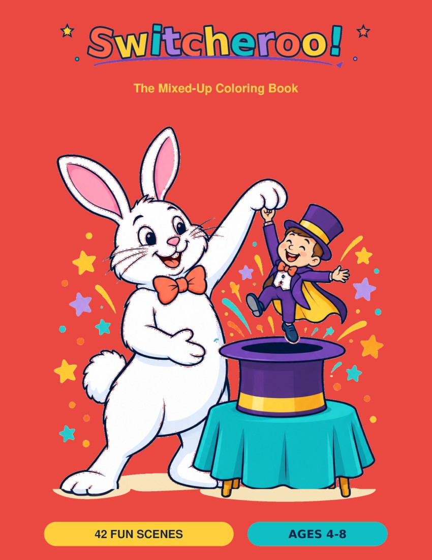 Switcheroo! The Mixed-Up Coloring Book